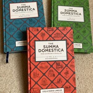 Summa Domestica Book Set - Red, Green, Blue